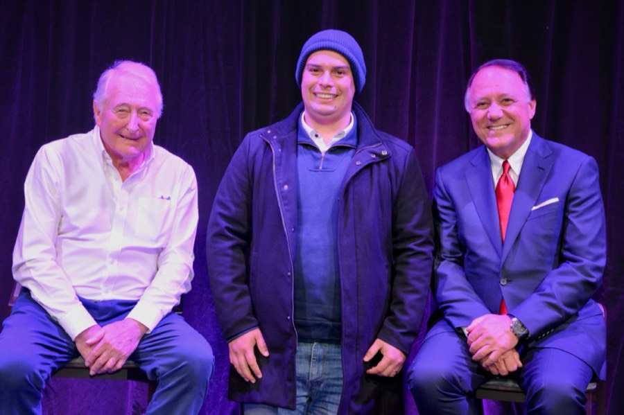 Diego Espinosa with Jim Keyes and Joe Foster