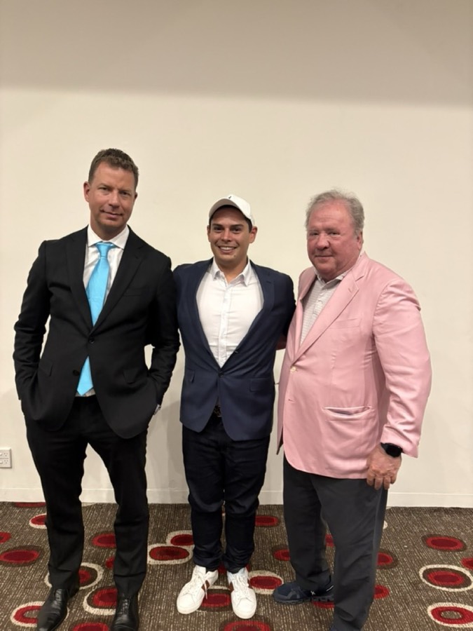 Diego Espinosa with Tim Gannon